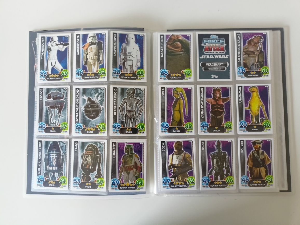 Karty Star Wars Force Attax Topps