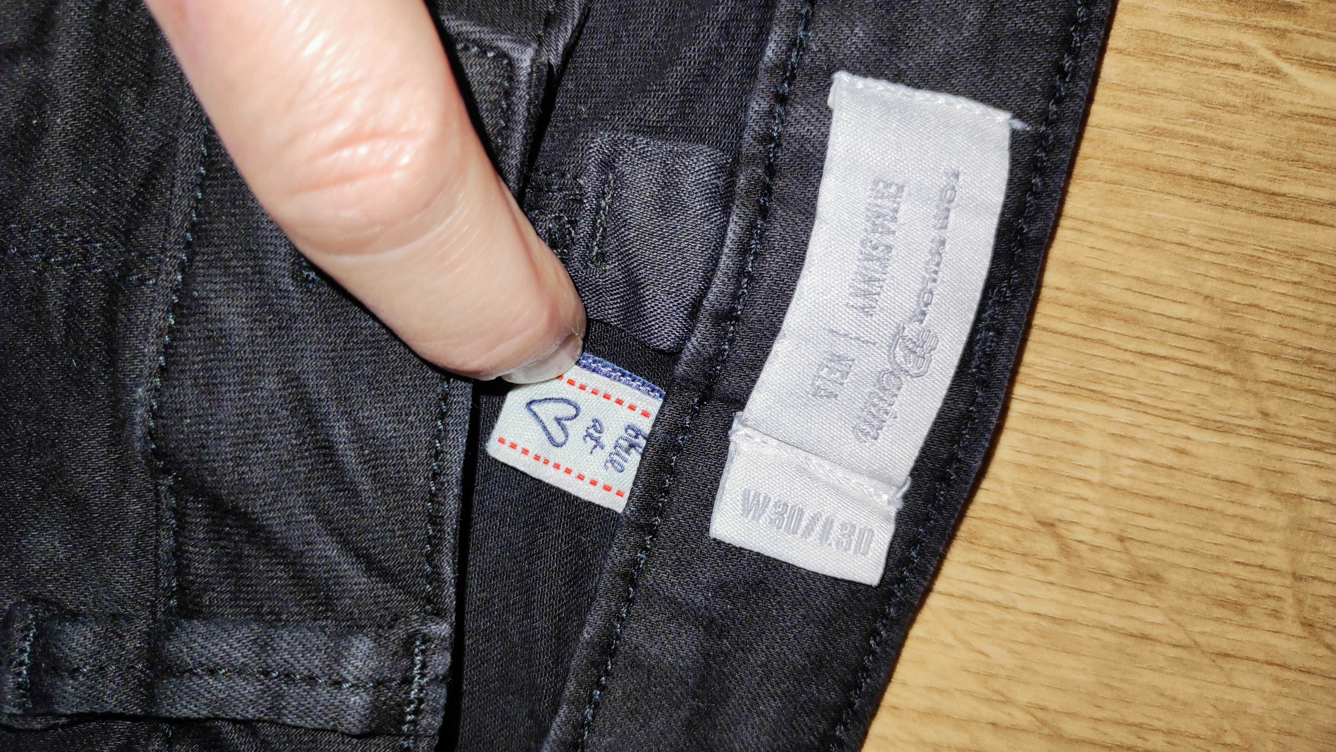 Tom Tailor spodnie jeans roz 38/50 mocno czarne