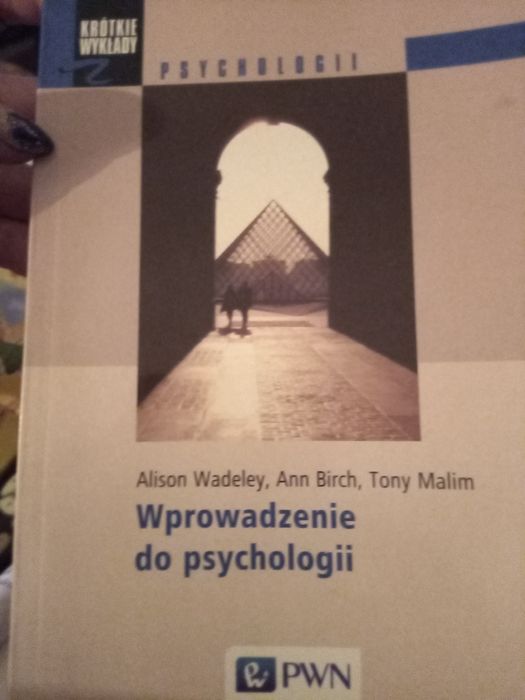 Książka wprowadzenie do psychologii PWN