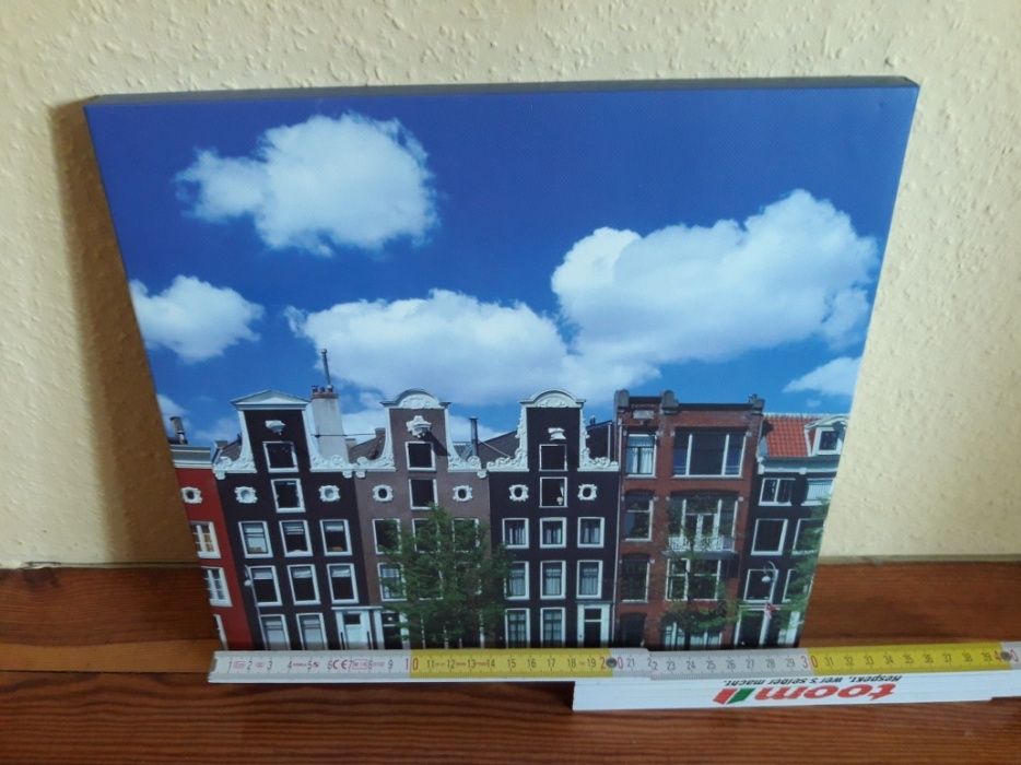 Obraz na płótnie "Amsterdam" Holandia 30×30