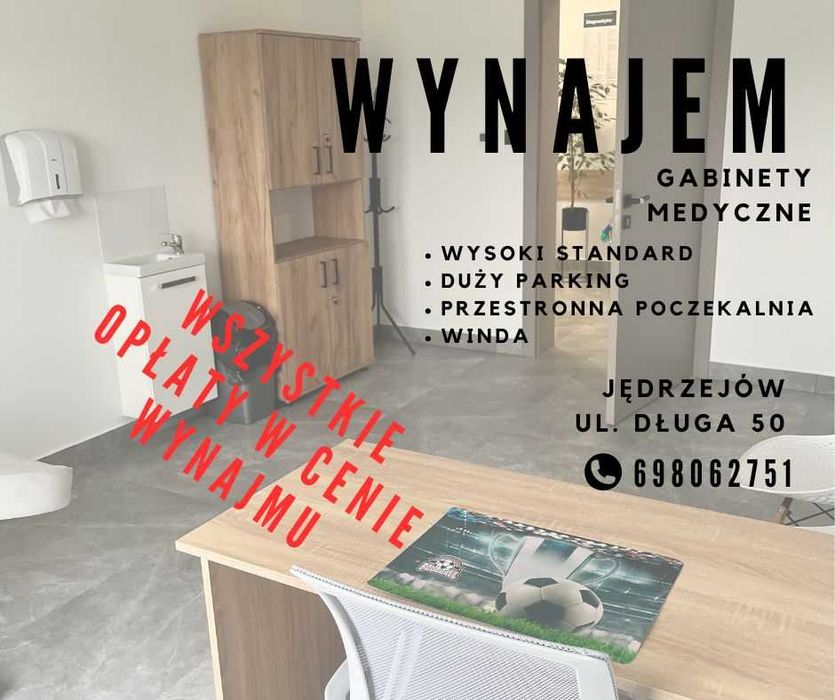 Wynajem pomieszczeń bez dodatkowych kosztów - wszystko w cenie