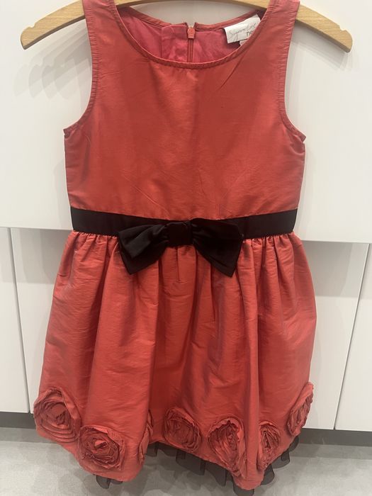 Piekna świąteczna sukienka NEXT 128 cm