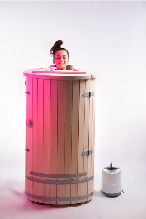 Sauna domowa jednoosobowa – fitosauna parowa, ziołowa