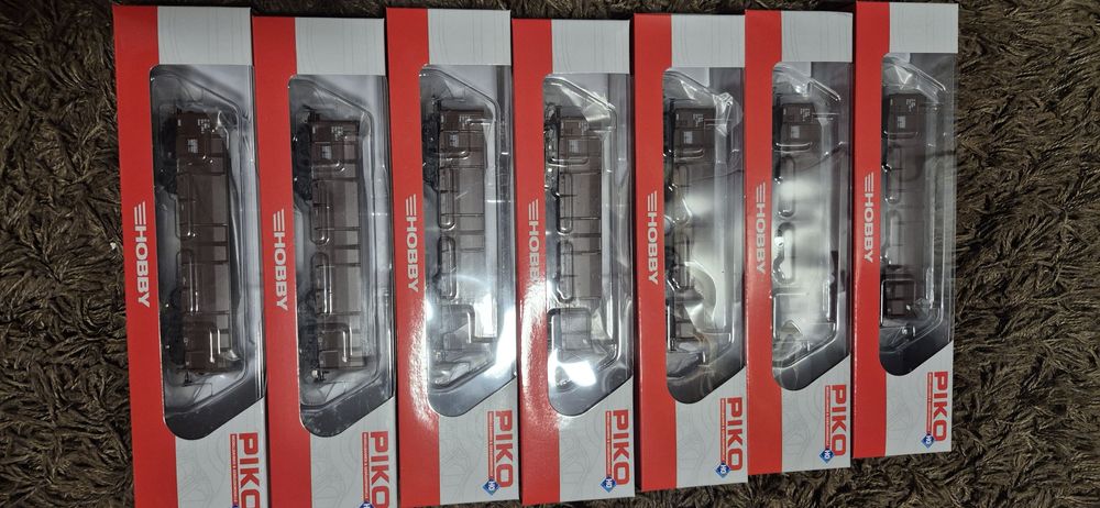 Piko 7 x wagony węglarka