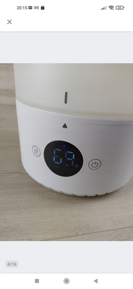 LEVOIT Dual 200S Smart Nawilżacz ultradźwiękowy 3L OPIS

Używany.

Spr