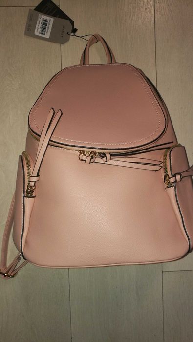 Plecak torba pudrowy róż