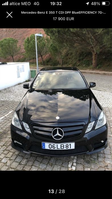 Mercedes e 350 cdi AMG 265cv nacional