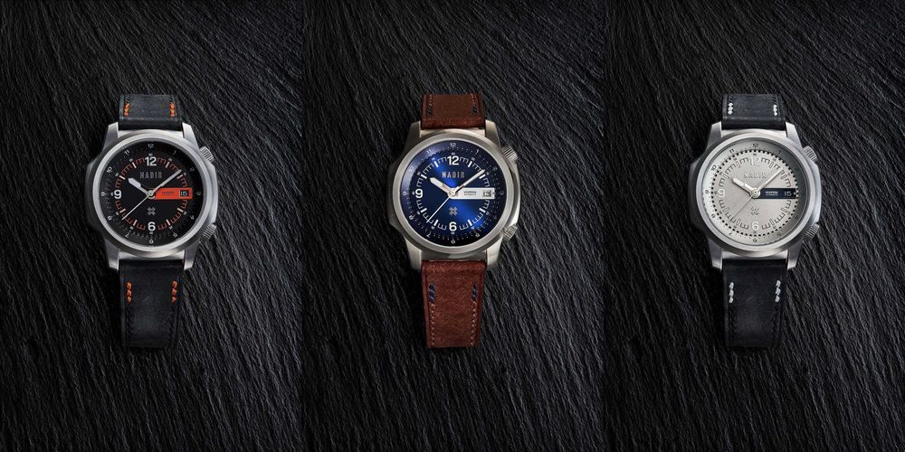 Polski zegarek męski Nadir Vespera automatyczny 3 wersje kolorystyczne