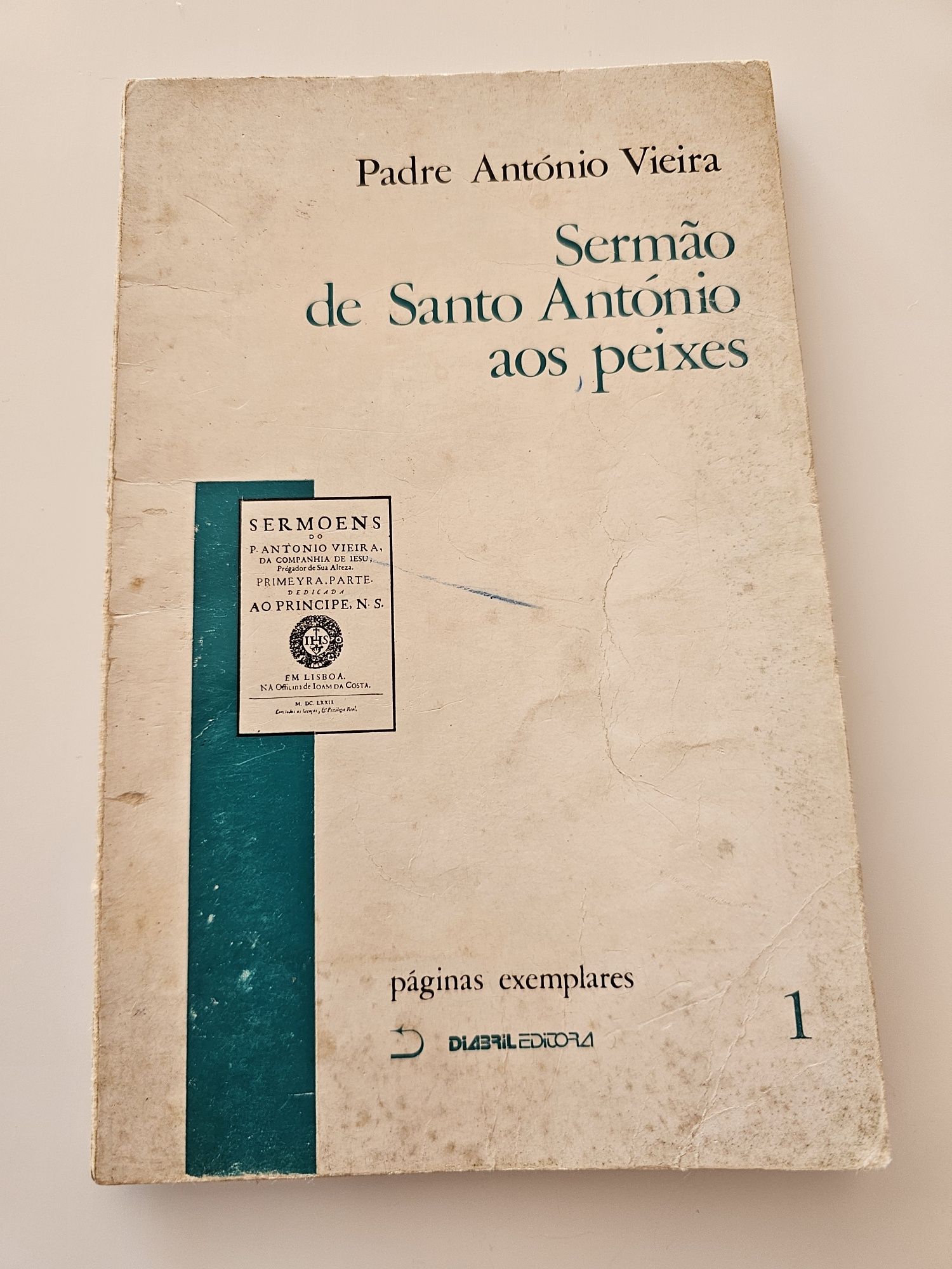 Livro de Sermão de Santo António aos peixes (1a edição)