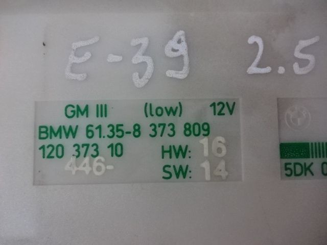 BMW E39 2,5 moduł