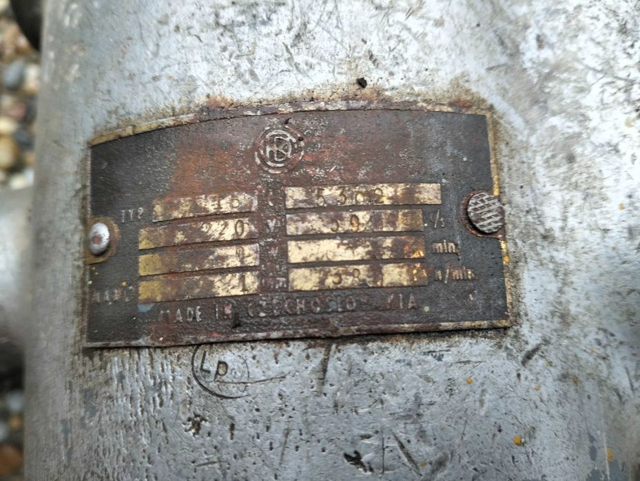 Wiertarka Stara Aluminiowa CKD Czechosłowacka 230V Wolnoobrotowa