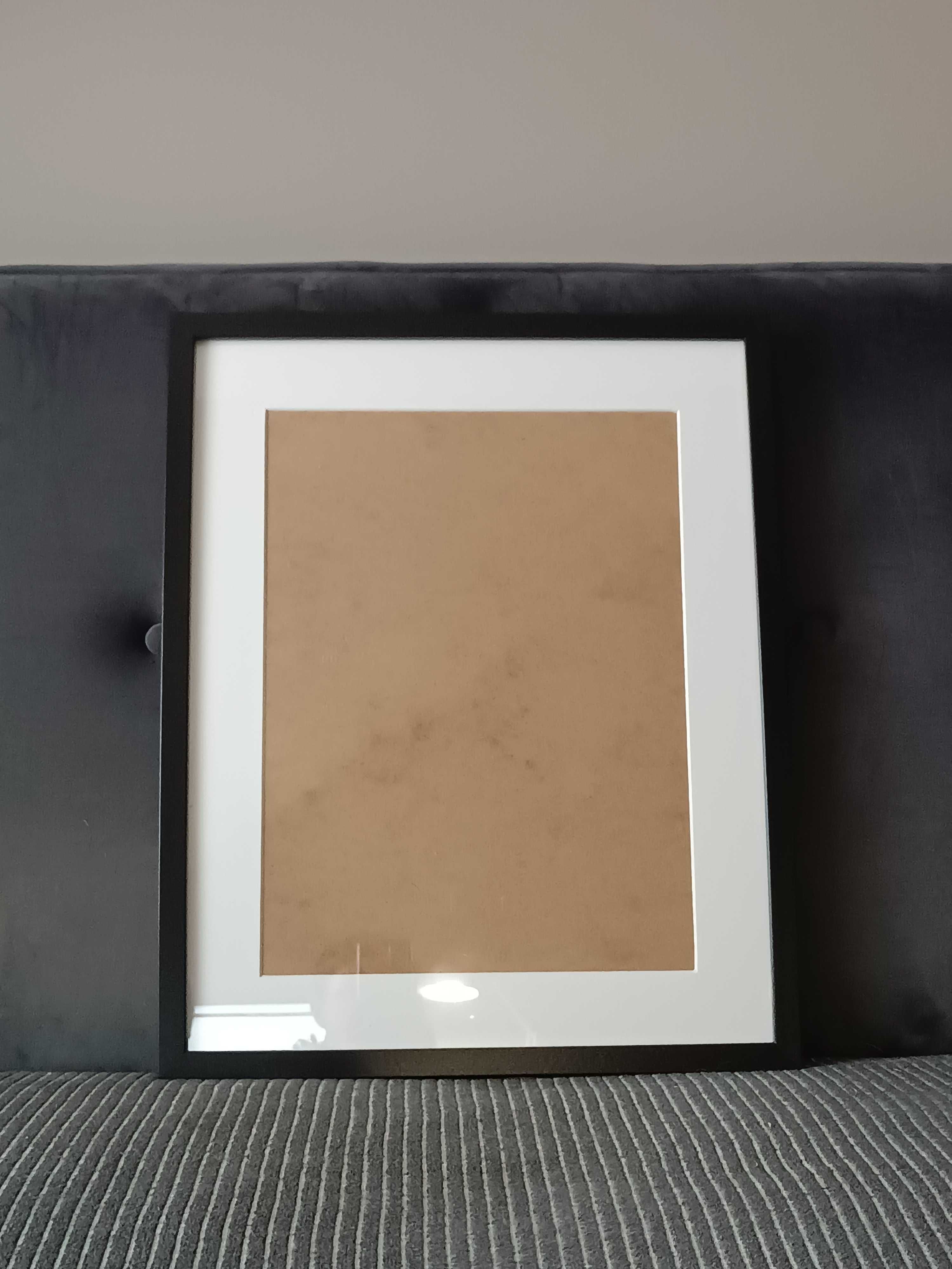 Ramka, rama czarna IKEA 40x50 cm – 2 sztuki