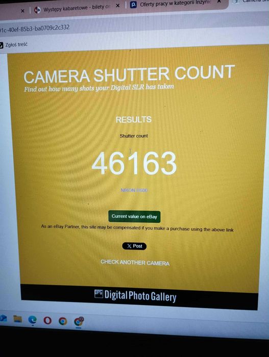 Nikon D500 stan BDB niski przebieg.