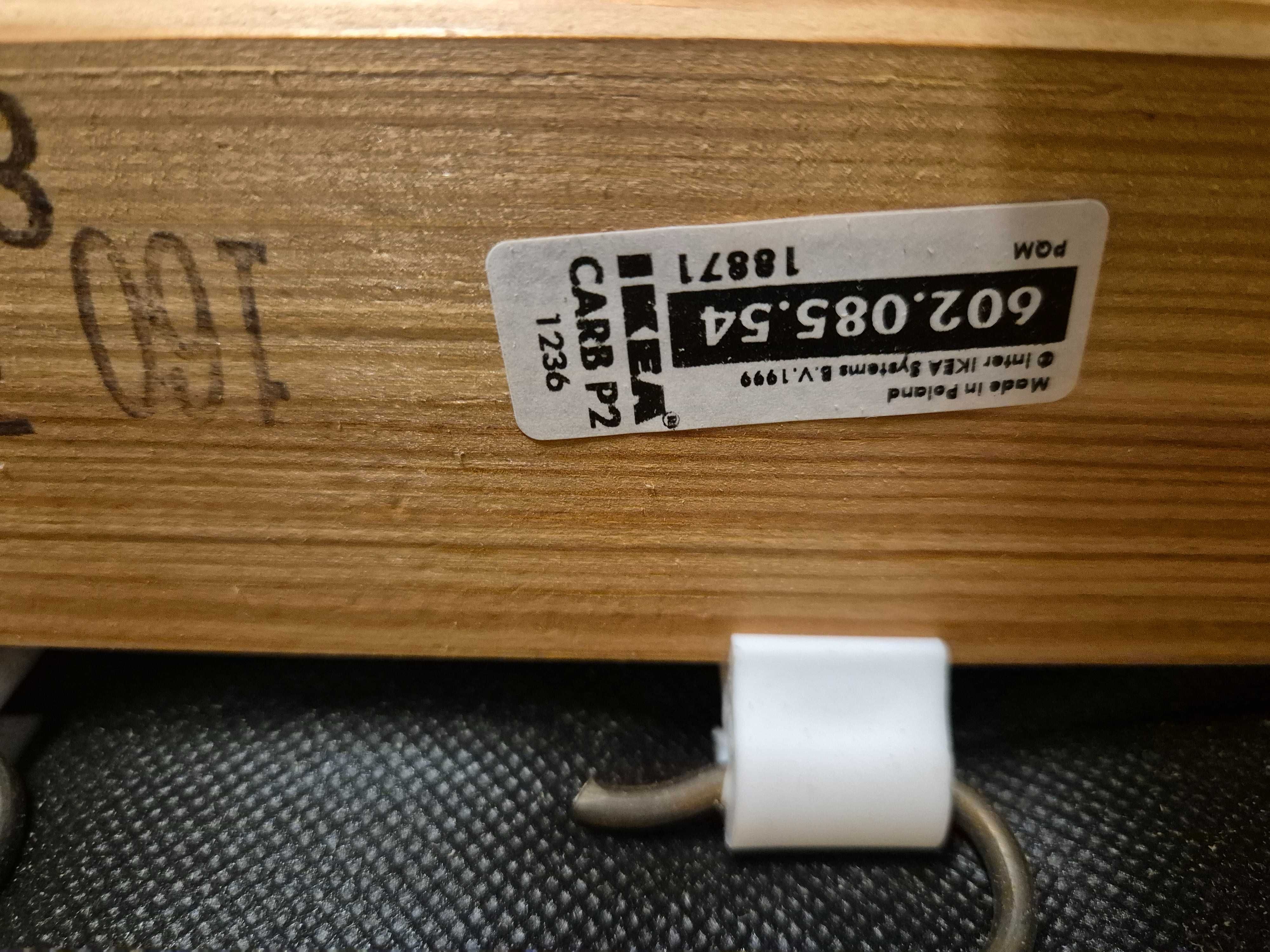 Zestaw Ikea sofa i dwa fotele Skogaby czarny