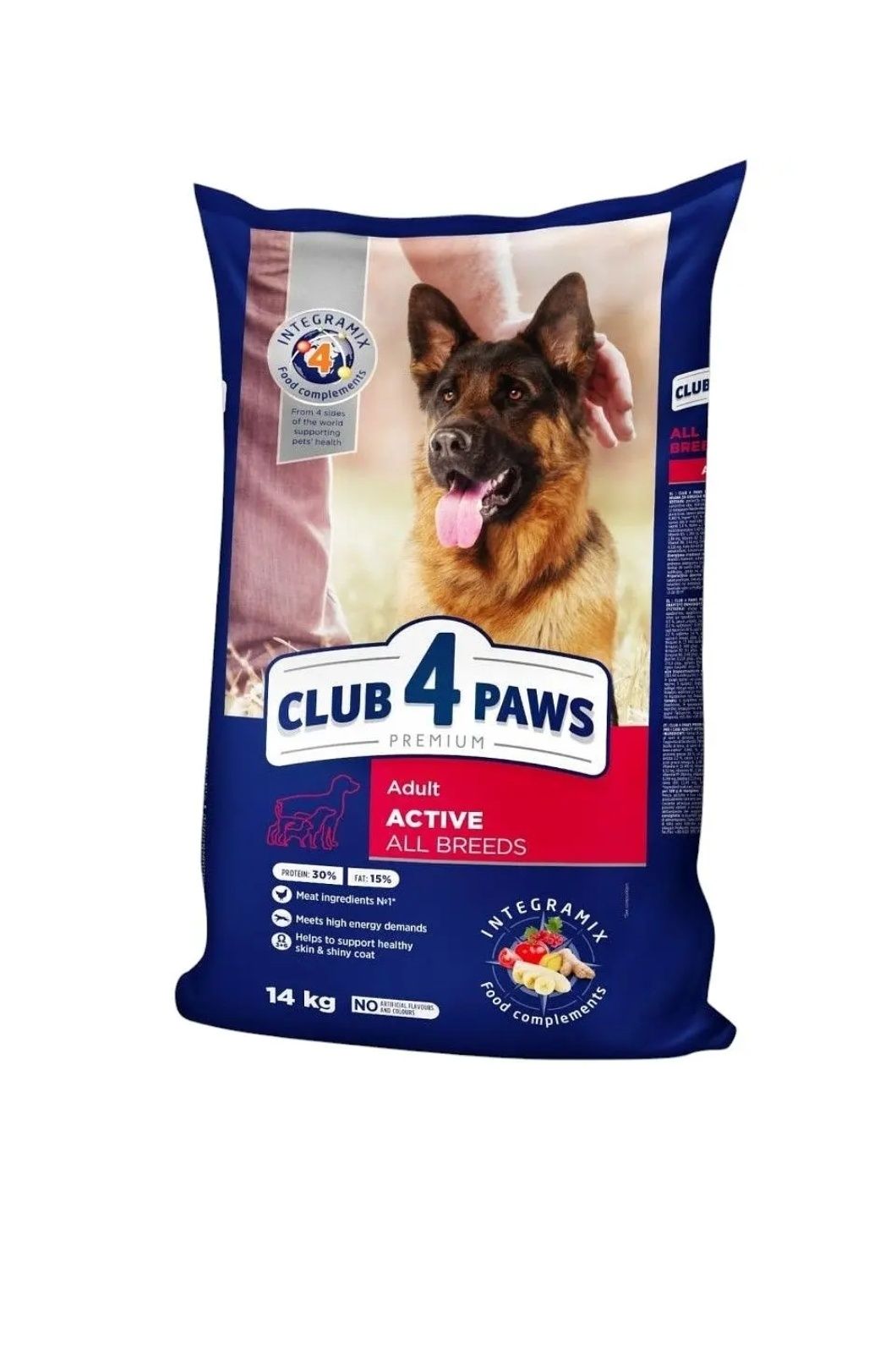 Корм для собаки Club 4 Paws Premium Active Adult All Breeds