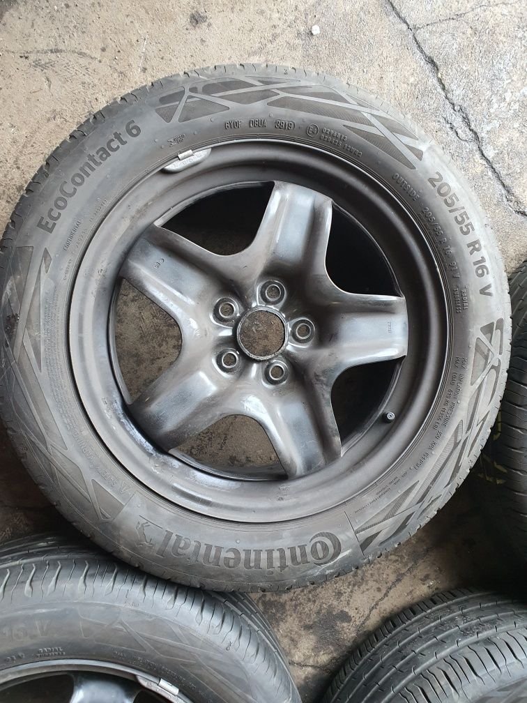 Felgi strukturalne 16 Opel Astra K Mokka 5x105 Czujniki Kołpaki ET41