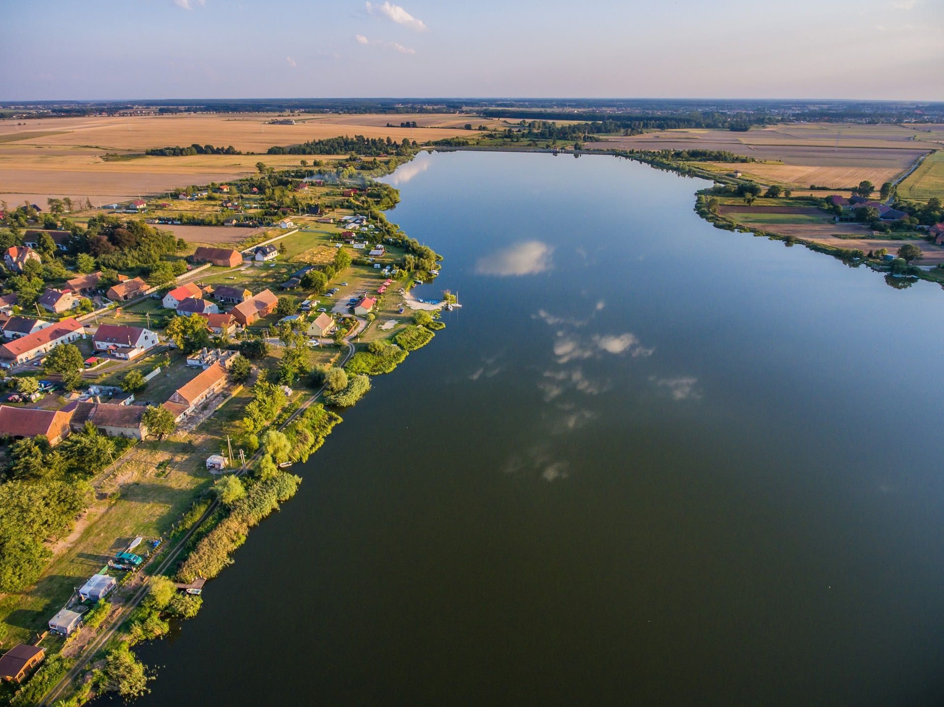 Dzialka nad zalewem Michalice wynajm