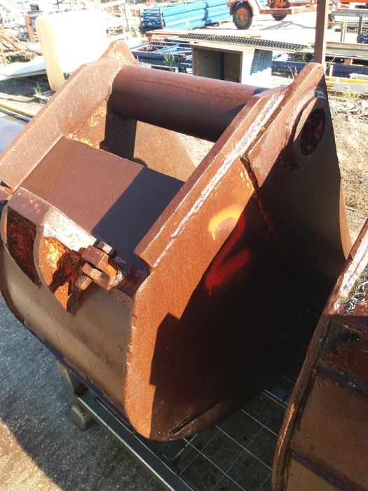 Balde de giratória, pinça grua