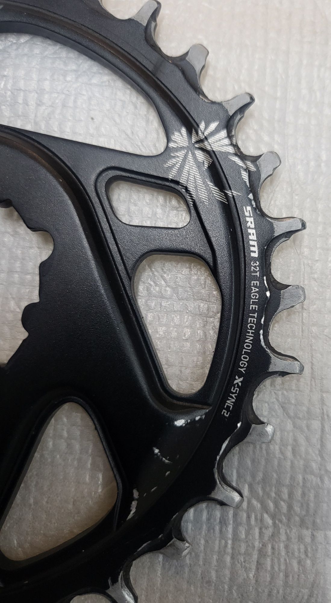 Tarcza Zębatka korby  SRAM 32z  X-sync 2 EAGLE 3mm offset czarna