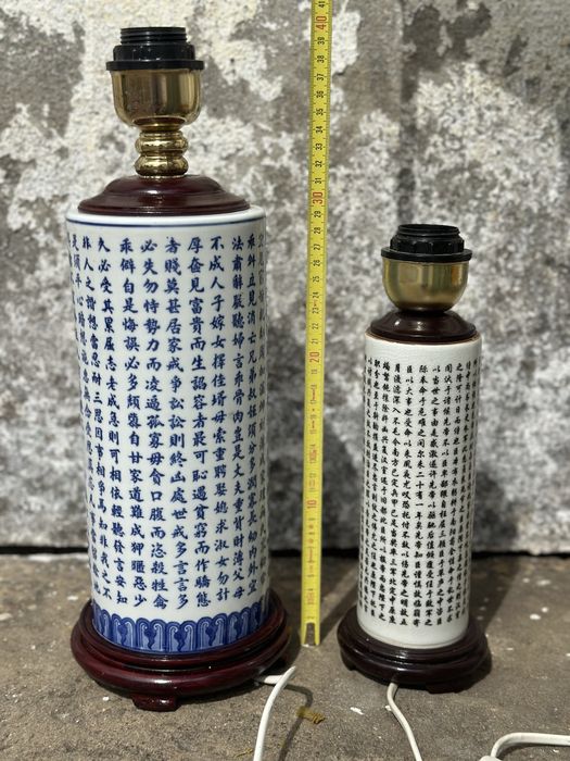 Candeeiros de cerâmica chineses