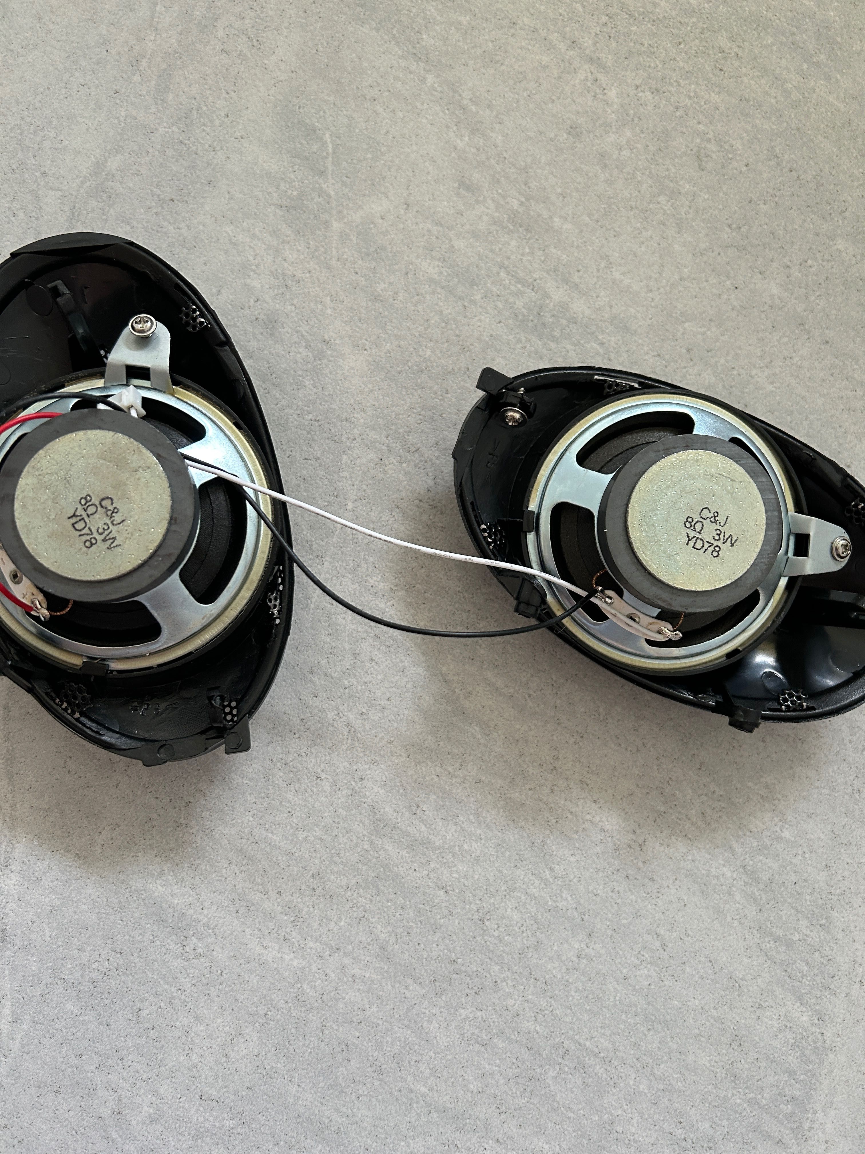 Głośniki C&J 3W 8Ohm 2 szt