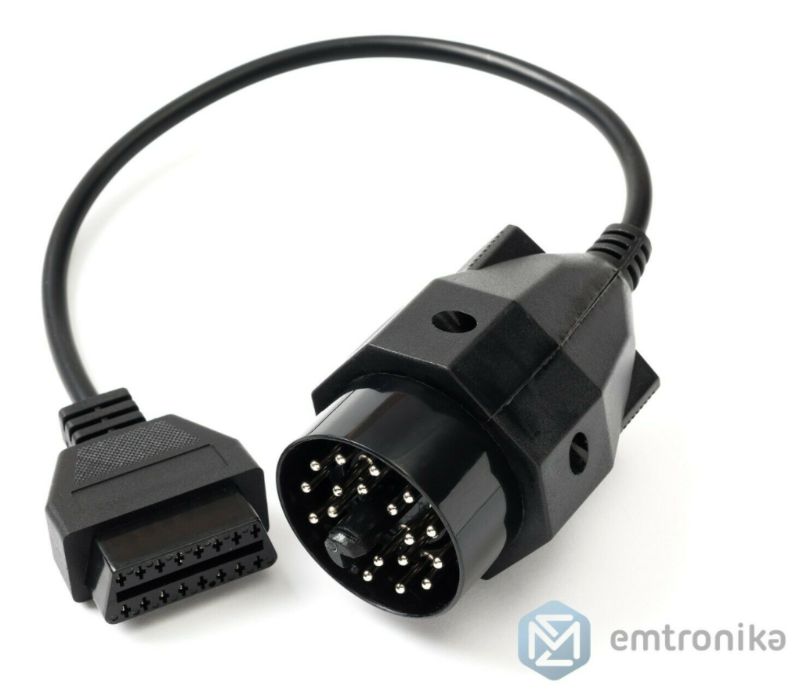 1 x 20 Pin to OBD2 16 Pin Connector de 20 pinos especifico para BMW