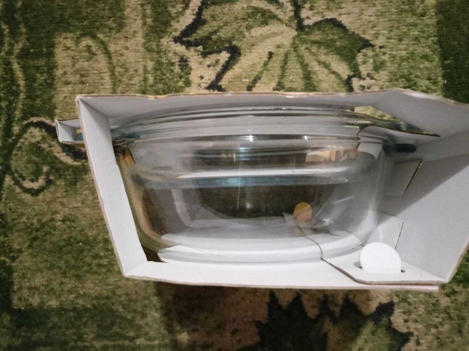 Кастрюля стеклянная жаростойкая Termisil Classic 1,7л Новая