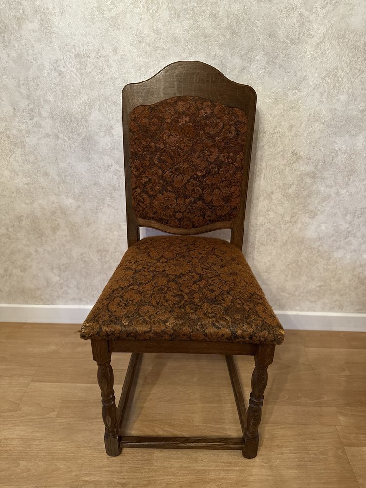Krzesła 6 sztuk drewniane solidne