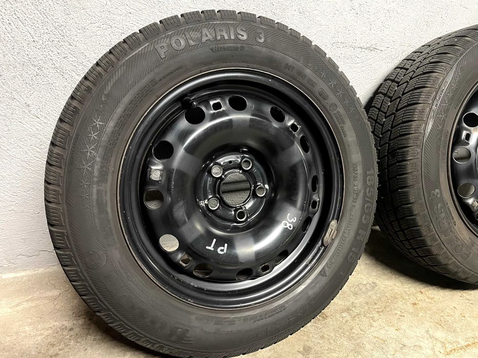 Koła felgi stalowe VW 15", opony zimowe Barum Polaris 3 185/65 R15