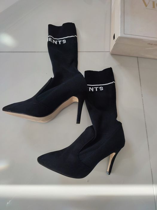 Botki skarpeta na szpilce nowe Vices rozmiar 39