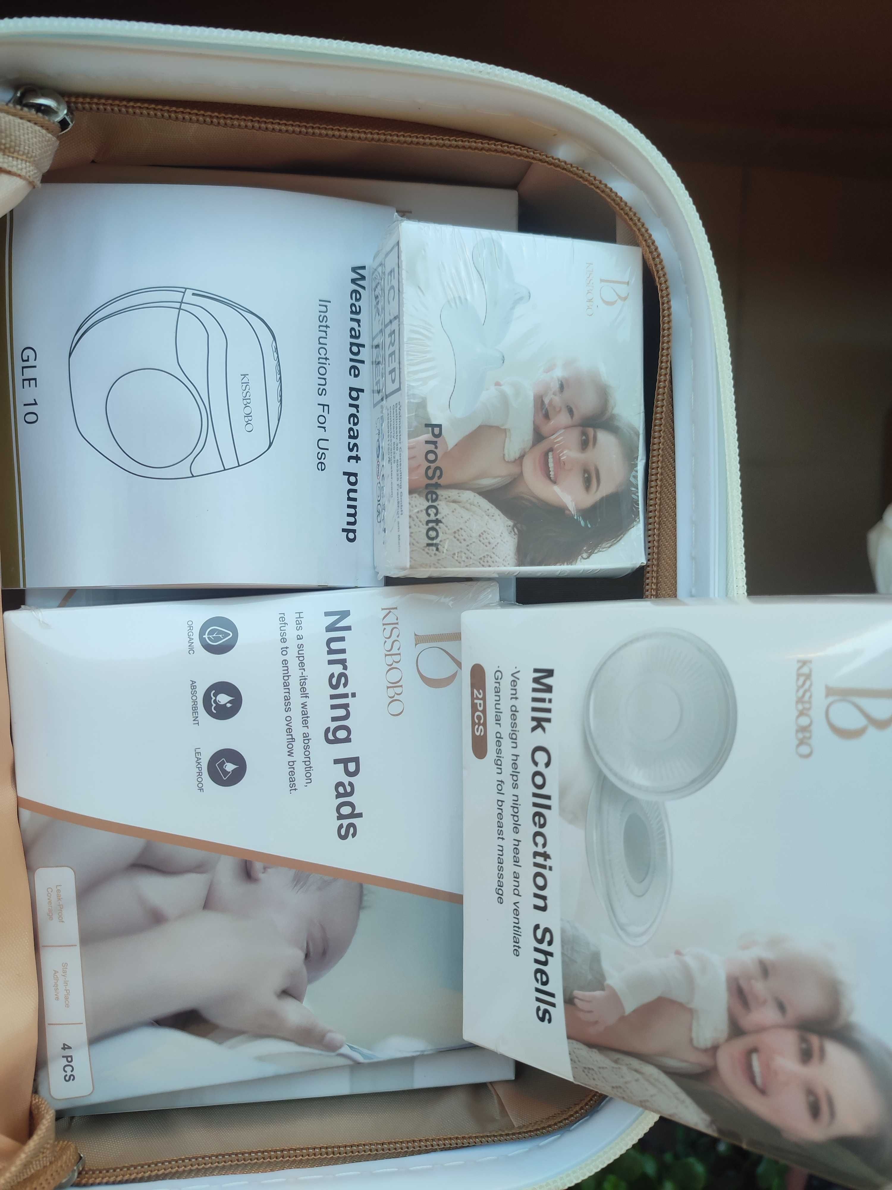 Bomba tira-leite portátil da marca Kissbobo