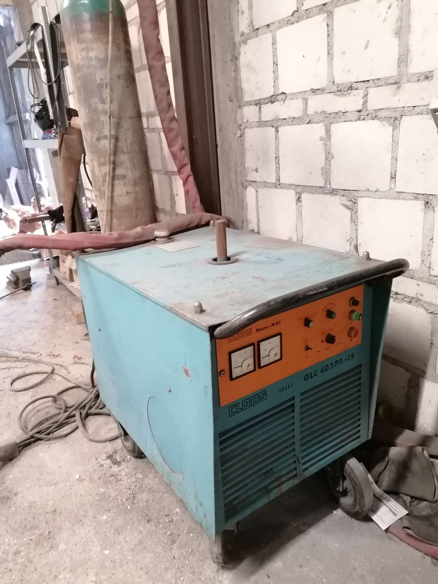 Spawarka mig mag puls 400A schłodzona Cloos