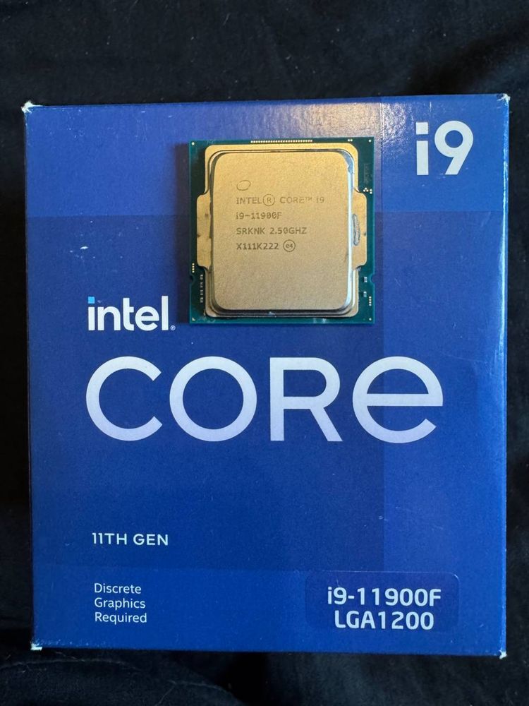 ПК процесор intel i9-11900F + Asus Z590-Plus wifi + g.skill DDR4 32gb