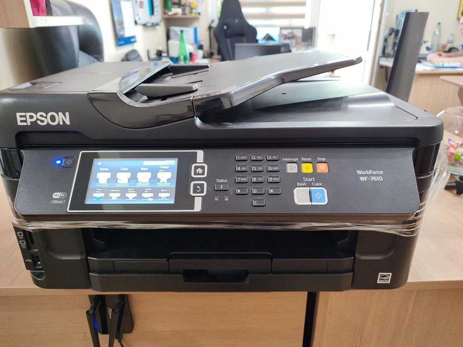 Принтер БФП МФУ Epson WF-7610 формат А4 А3