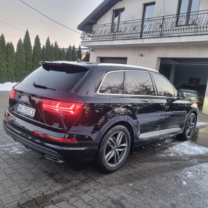 Audi Q7 3.0 TDI 272KM -- Salon Polska -- Bezwypadkowy -- Po serwisie
