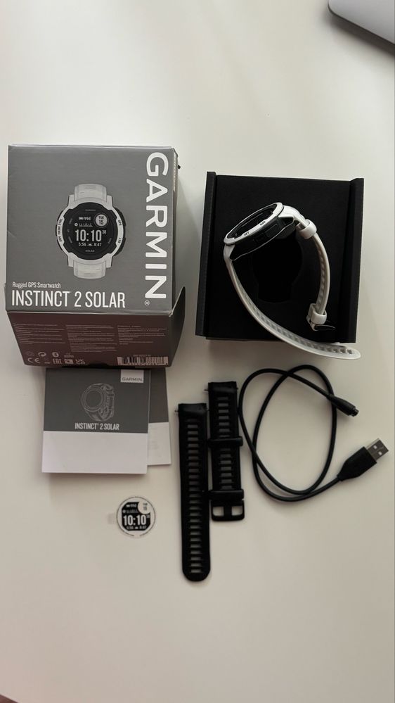 Часы Garmin Instinct 2 solar mist grey