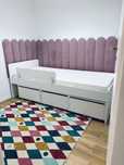 Ikea SLÄKT łóżko dziecięce 90x200 z 3 pojemnikami na pościel