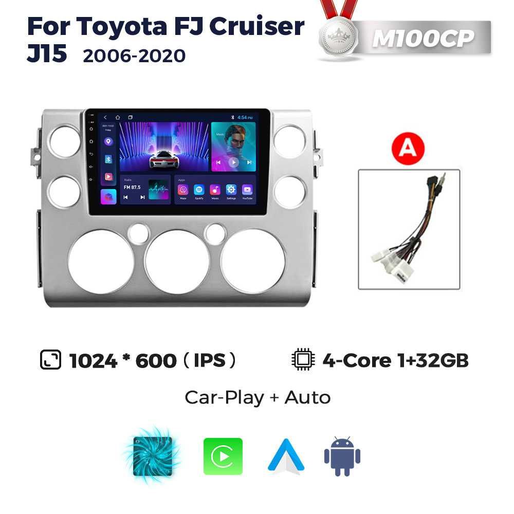 Штатна магнітола Toyota FJ Cruiser GPS навігація Android