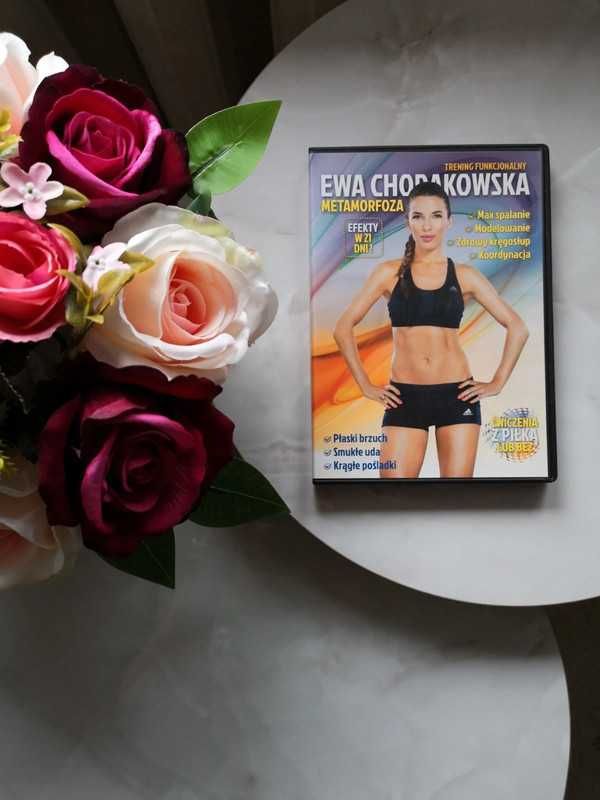 Zestaw płyt dvd Ewa Chodakowska komplet 8 szt. trening sport wyzwanie