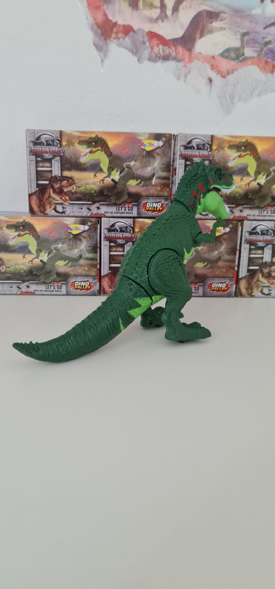 Super dinozaur T-REX na baterie