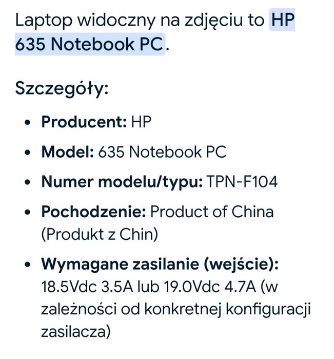 HP 635 x2szt   , Telewizor z DVD
