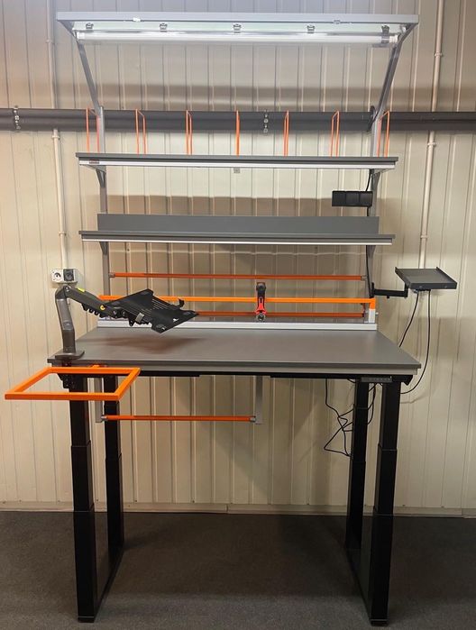 Stół do pakowania  elektryczna regulacja wysokości 50 cm / NOWOŚĆ / FV