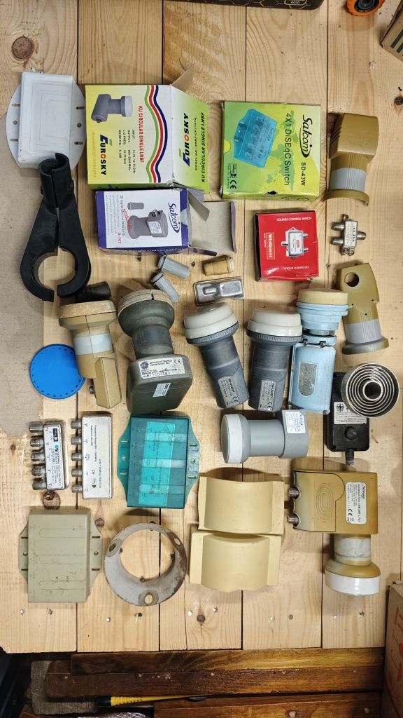 Спутниковая lnb дисек головка diseqc 12v переключатель сплиттер