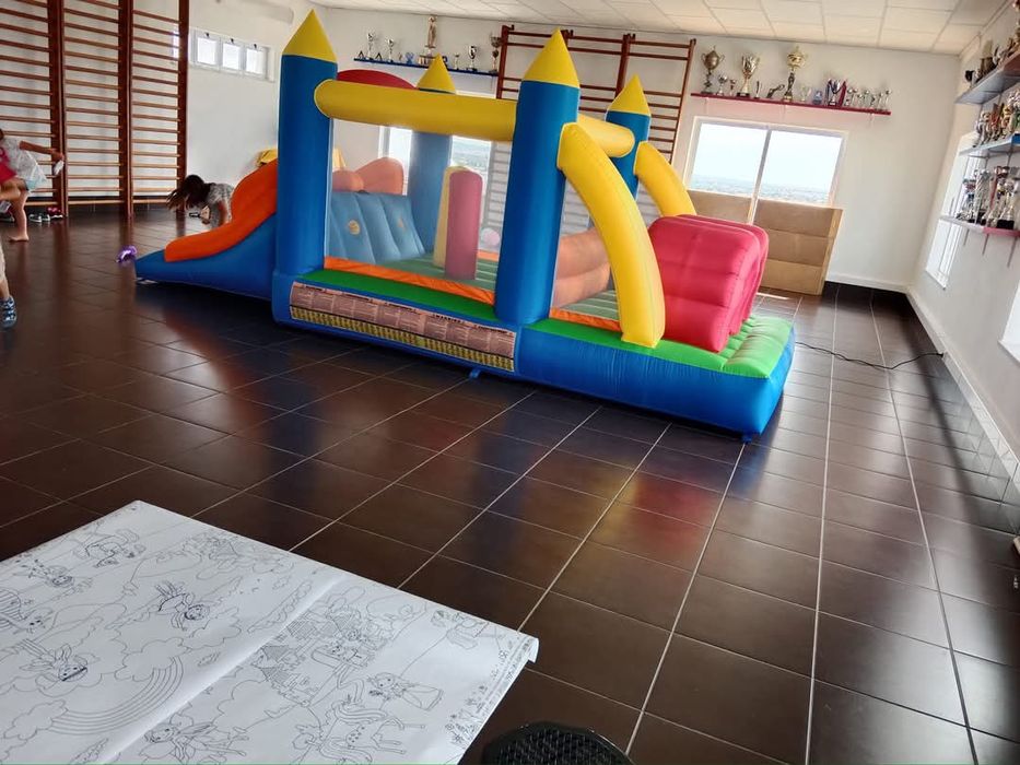 Troco insuflável por papagaio