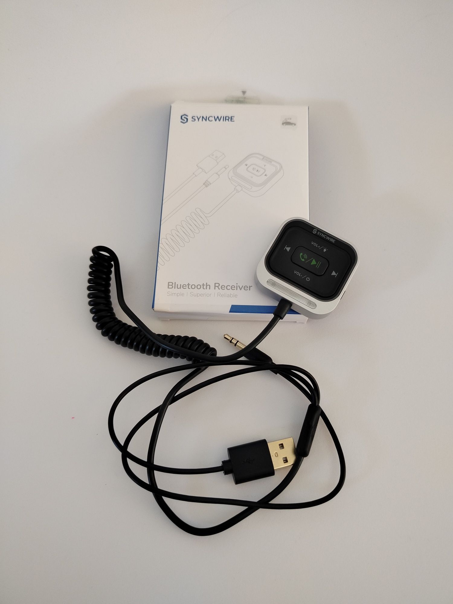 Adapter samochodowy Bluetooth 5.4 SyncWire SW-BR998 odbiornik