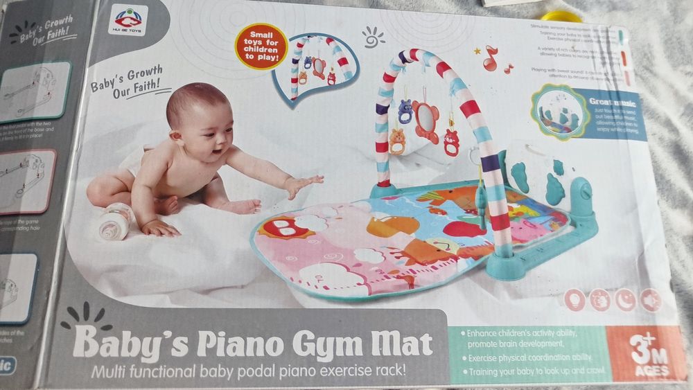 Дитячий музичний розвиваючий килимок