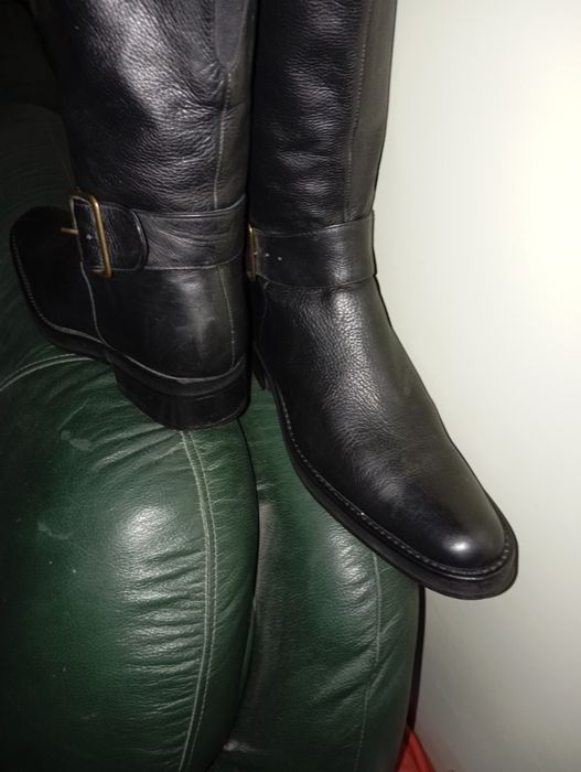Чоботи шкіряни, відмінний стан, р39, 25 см