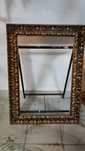 Moldura quadro dourado