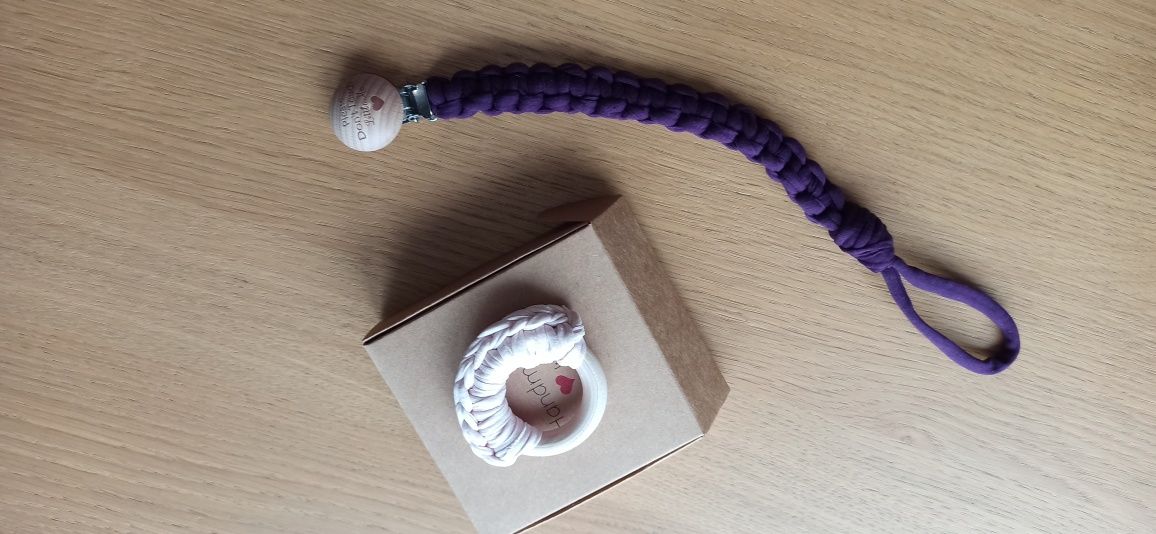 Zawieszka do smoczka + gryzak