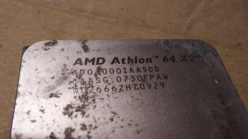 Процессор AMD Athlon 64 X2 не рабочий